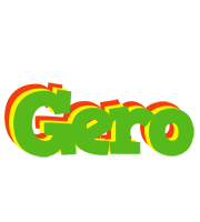 Gero crocodile logo