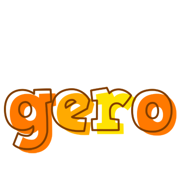 Gero desert logo
