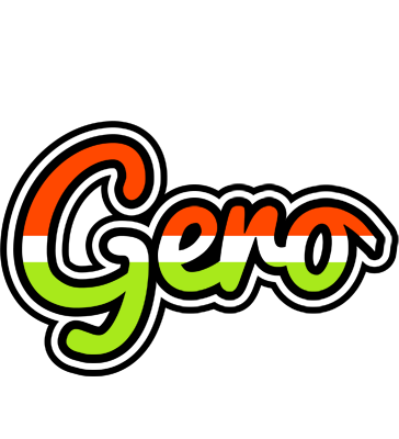 Gero exotic logo