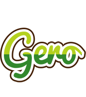 Gero golfing logo