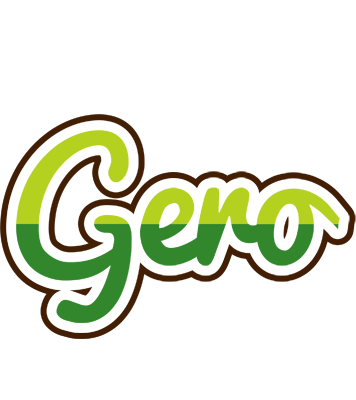 Gero golfing logo
