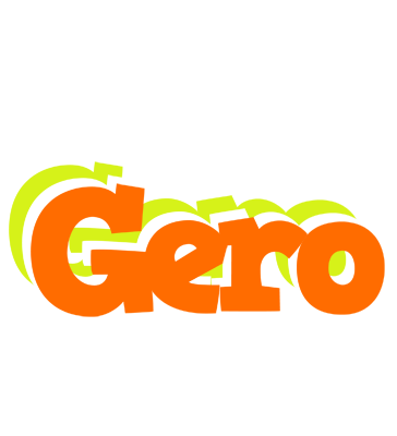 Gero healthy logo