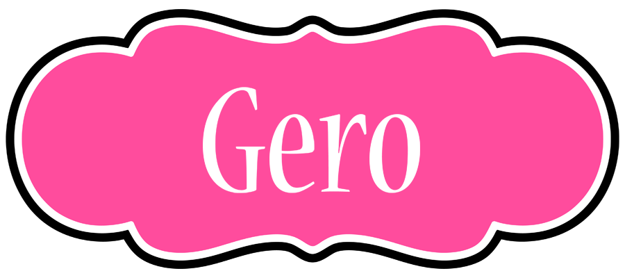 Gero invitation logo