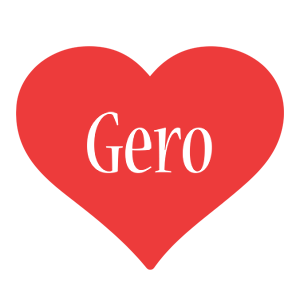 Gero love logo