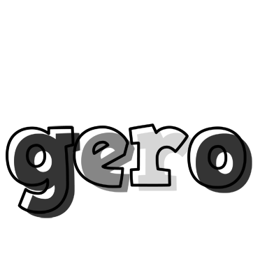 Gero night logo