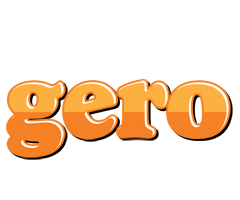 Gero orange logo