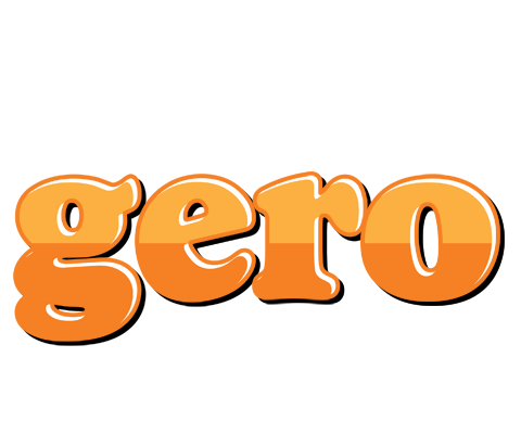 Gero orange logo