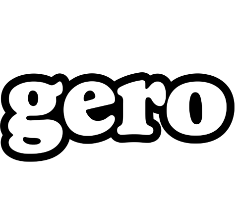 Gero panda logo