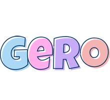 Gero pastel logo