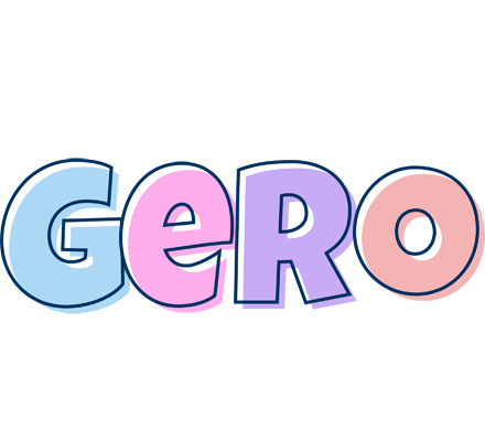 Gero pastel logo
