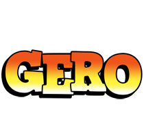 Gero sunset logo