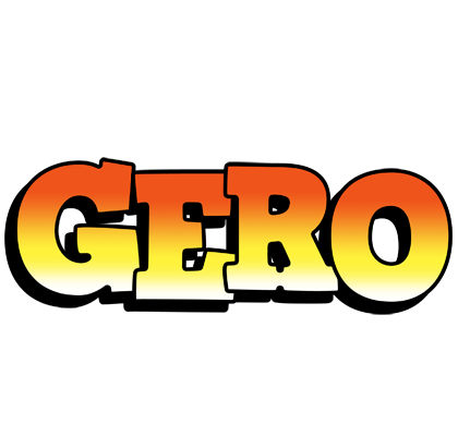 Gero sunset logo