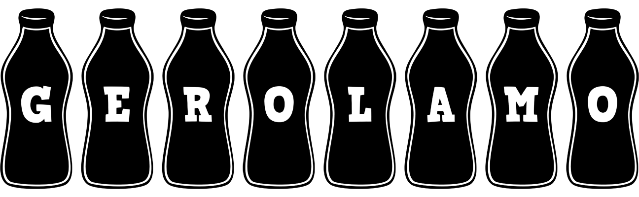 Gerolamo bottle logo