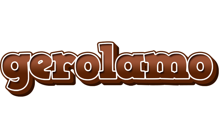 Gerolamo brownie logo