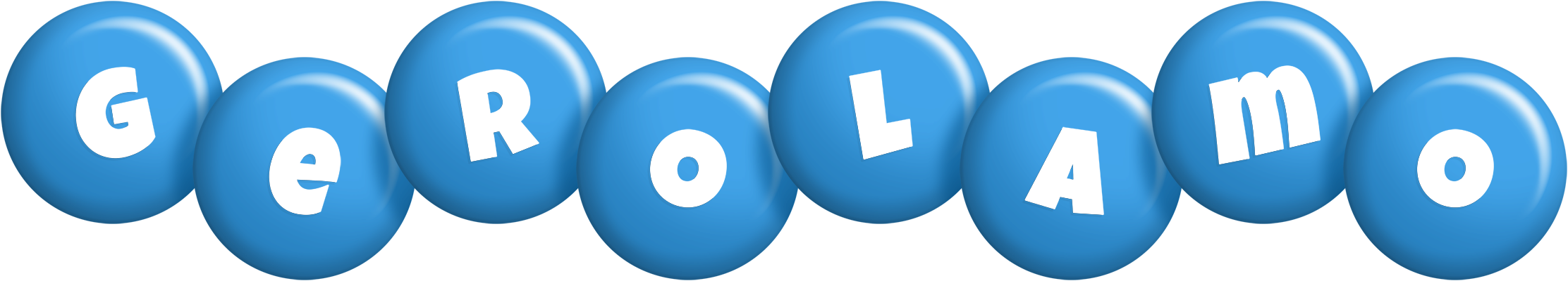 Gerolamo candy-blue logo