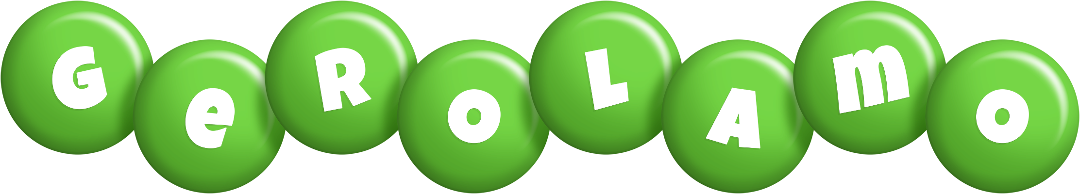 Gerolamo candy-green logo