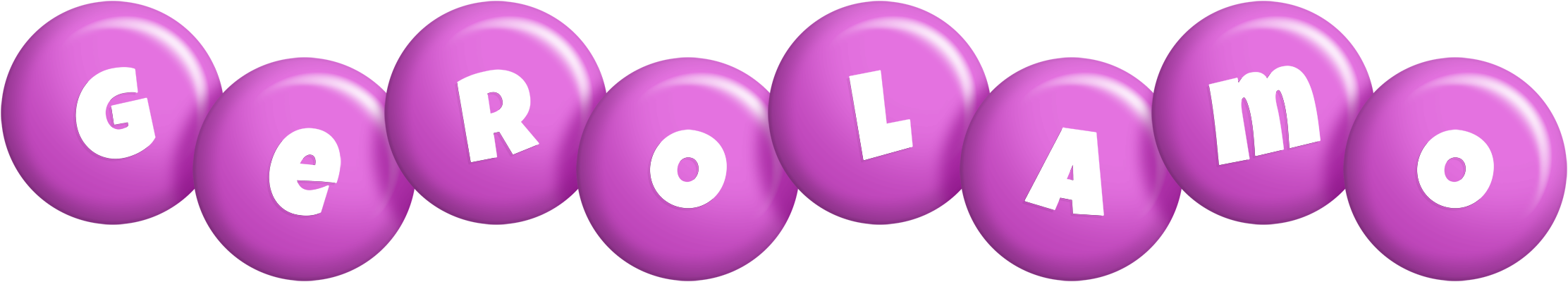 Gerolamo candy-purple logo