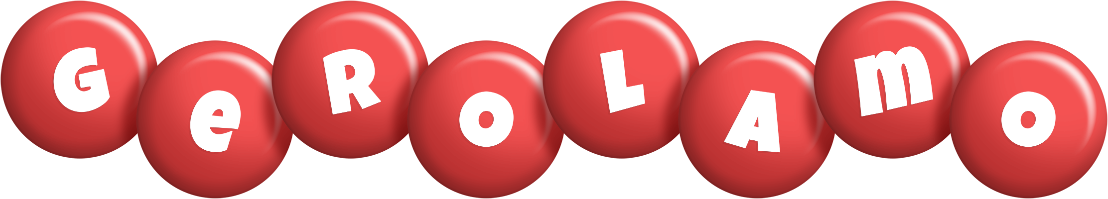 Gerolamo candy-red logo