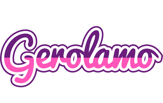 Gerolamo cheerful logo