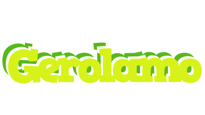 Gerolamo citrus logo