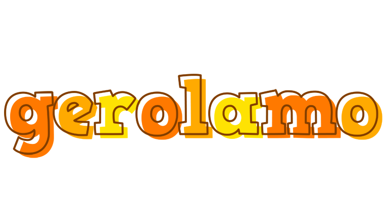 Gerolamo desert logo