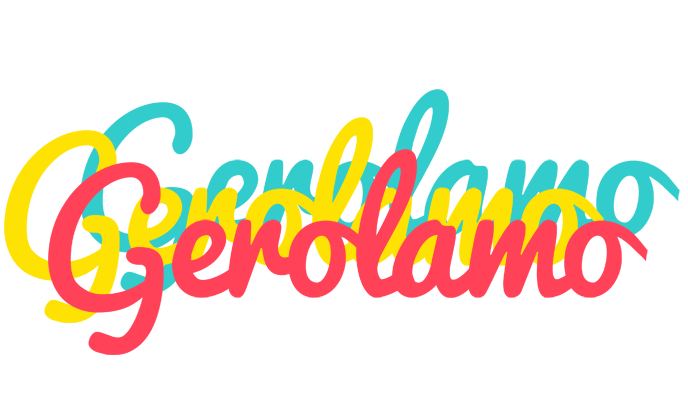 Gerolamo disco logo