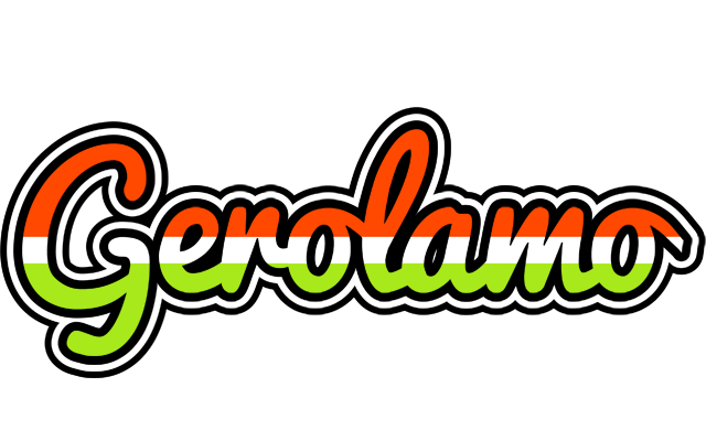 Gerolamo exotic logo