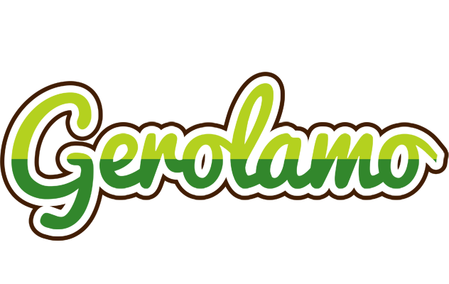 Gerolamo golfing logo