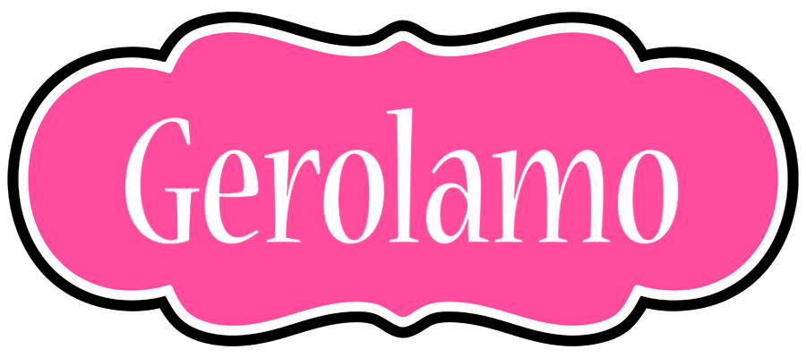 Gerolamo invitation logo