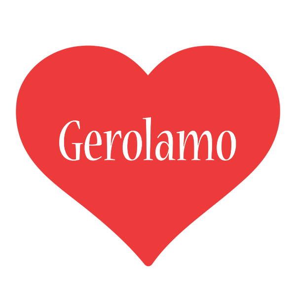 Gerolamo love logo