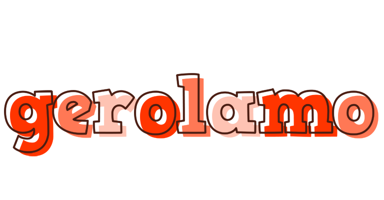 Gerolamo paint logo