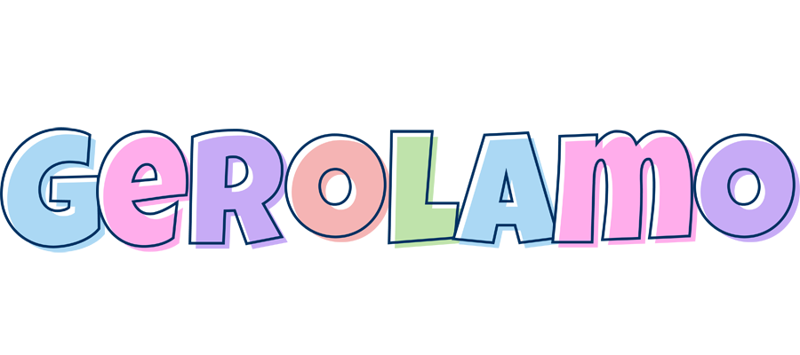Gerolamo pastel logo