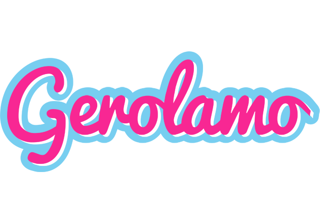 Gerolamo popstar logo