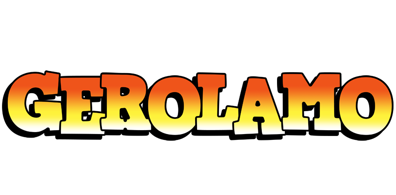Gerolamo sunset logo