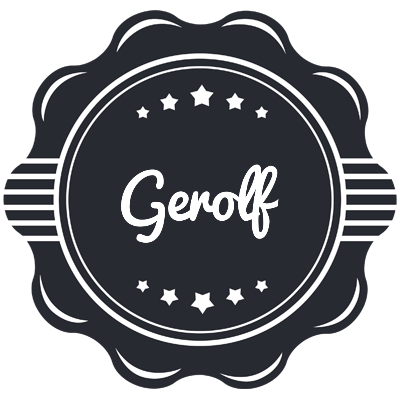 Gerolf badge logo