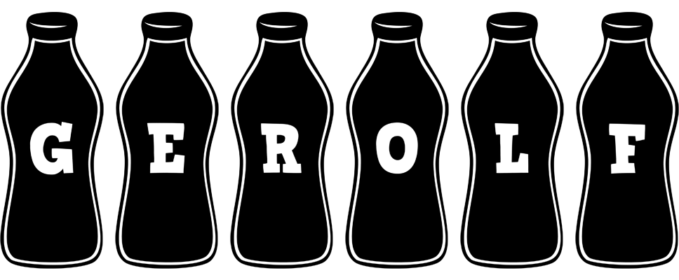 Gerolf bottle logo