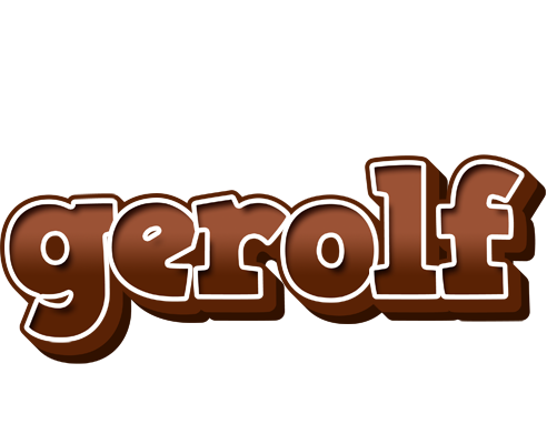 Gerolf brownie logo