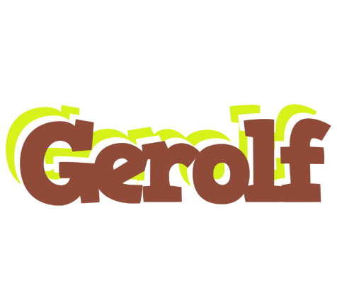 Gerolf caffeebar logo