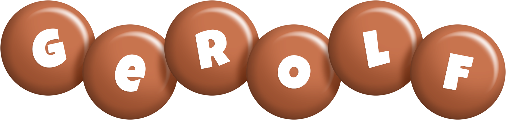 Gerolf candy-brown logo