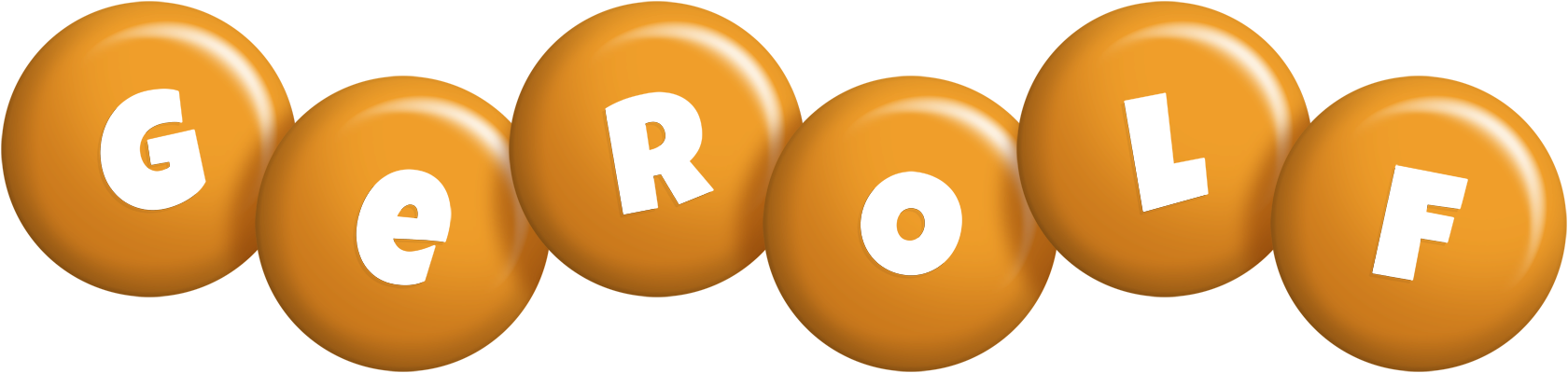 Gerolf candy-orange logo