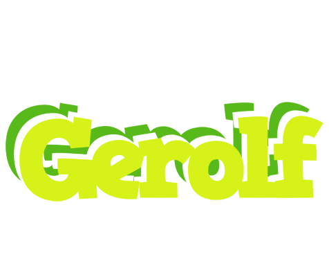 Gerolf citrus logo