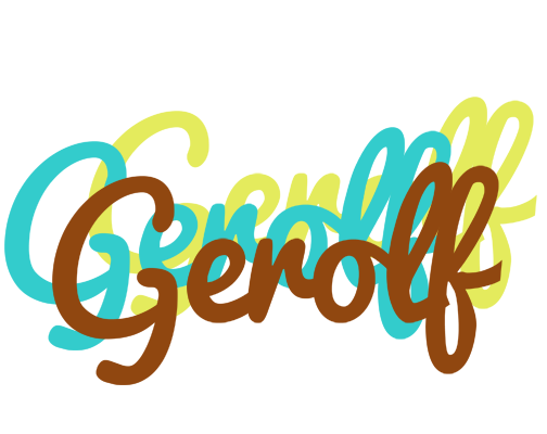 Gerolf cupcake logo