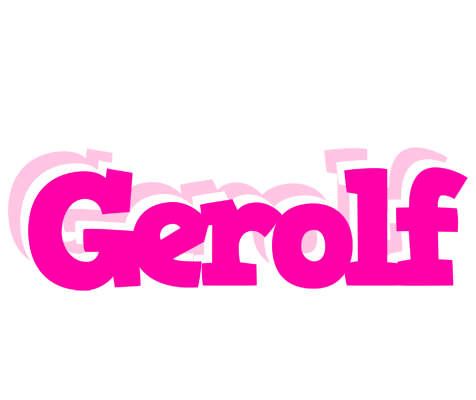 Gerolf dancing logo