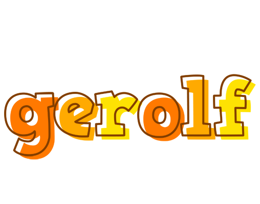 Gerolf desert logo