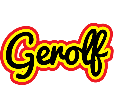 Gerolf flaming logo