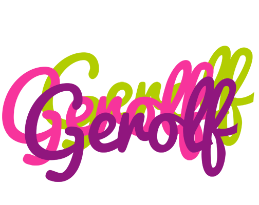 Gerolf flowers logo