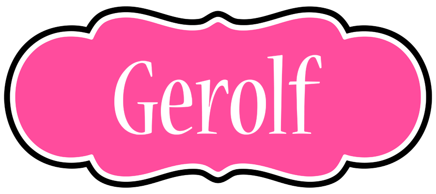 Gerolf invitation logo