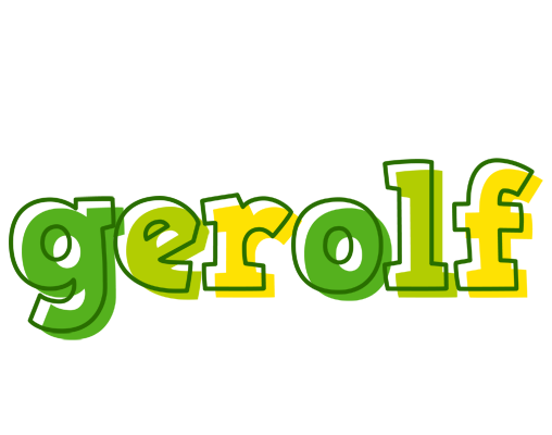 Gerolf juice logo