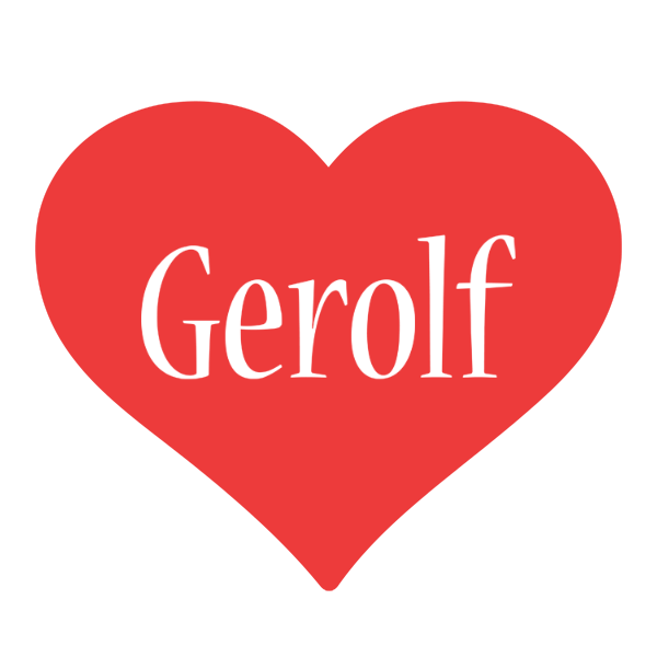 Gerolf love logo