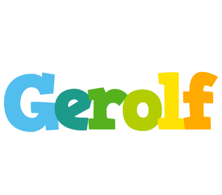 Gerolf rainbows logo